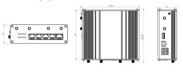 Industrial UR75 Ultra LTE-router GPS/WiFi