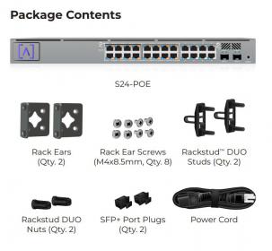 Switch 24-poort PoE